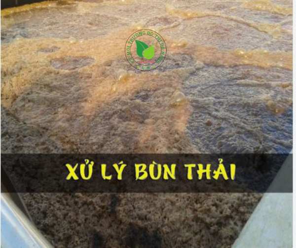 xử lý bùn thải